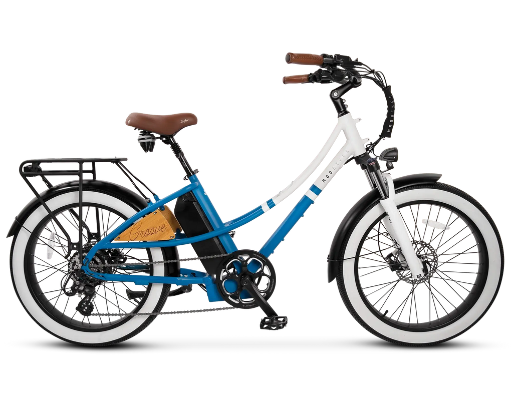 MOD Groove Step-Thru Electric Beach Cruiser