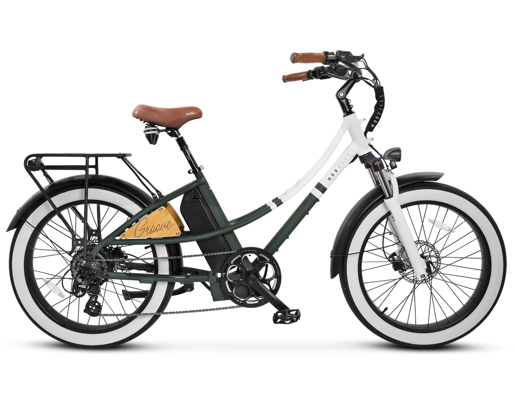 MOD Groove Step-Thru Electric Beach Cruiser