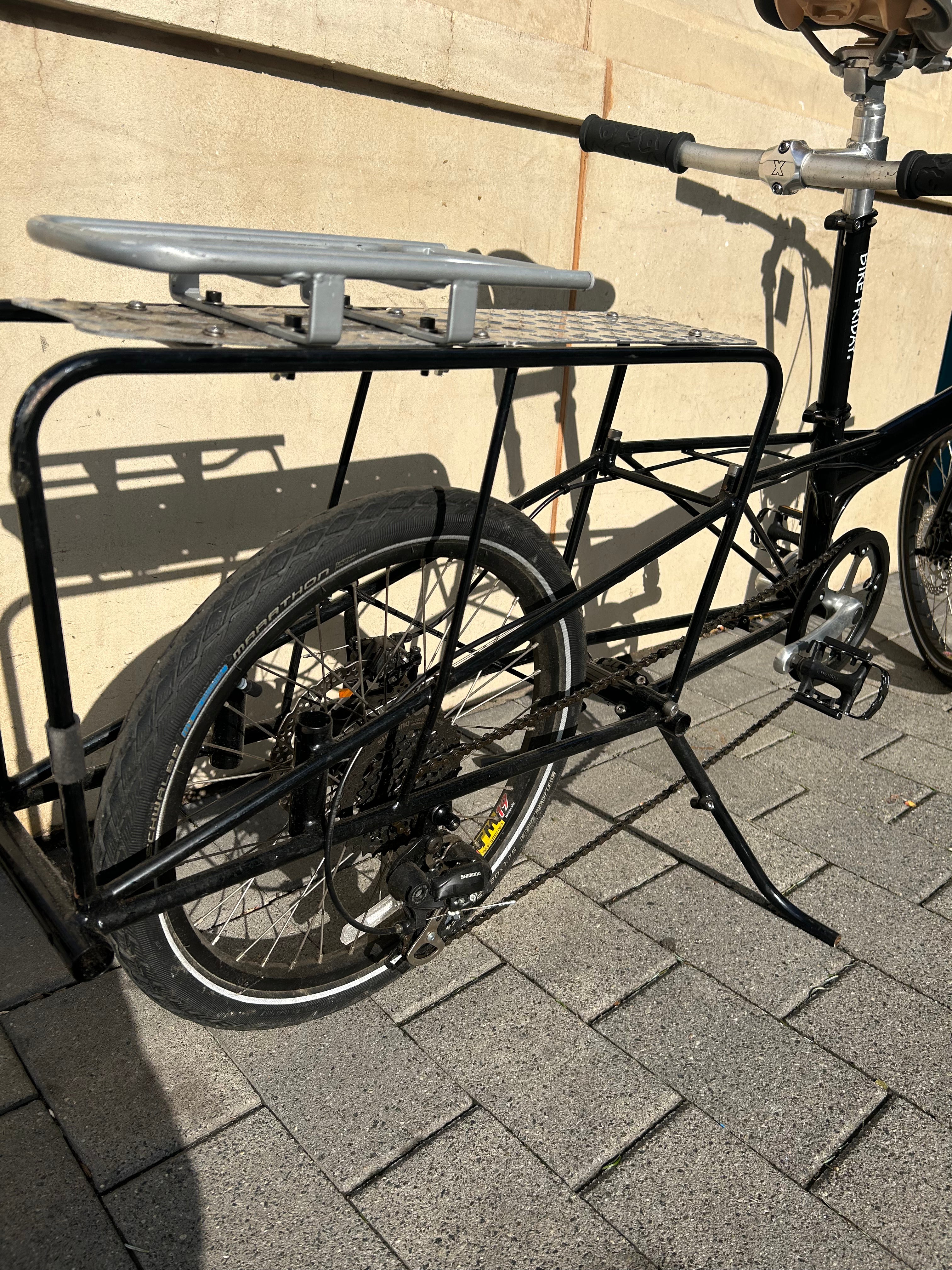 Pre-Owned Bike Friday Haul-a-Day Cargo Bike — Long-Tail, Small-Wheel Utility Bike (Great for Hoboken / Jersey City Commuters)