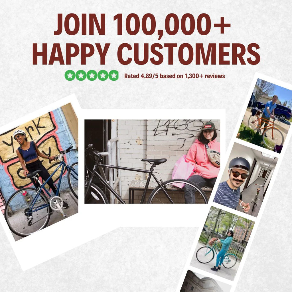 Step-Through City Bike — 8-Speed Commuter