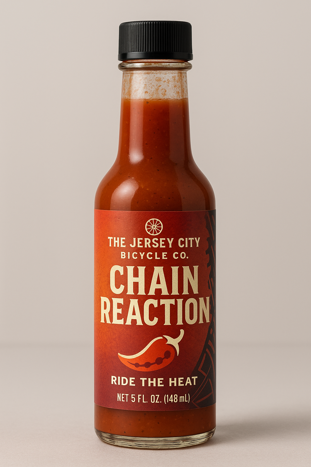sweet heat hot sauce, everyday hot sauce, low calorie hot sauce, habanero hot sauce, scotch bonnet hot sauce, ghost pepper hot sauce, Jersey City hot sauce, 5 oz hot sauce, spicy sauce for tacos pizza wings.