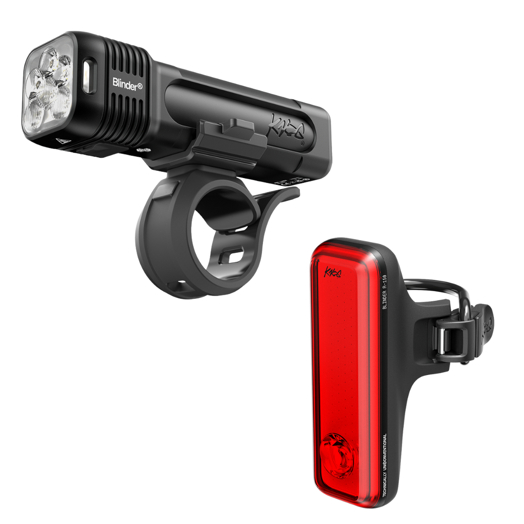 Knog Blinder 1400 & Blinder R-150 Rear Bike Light Set