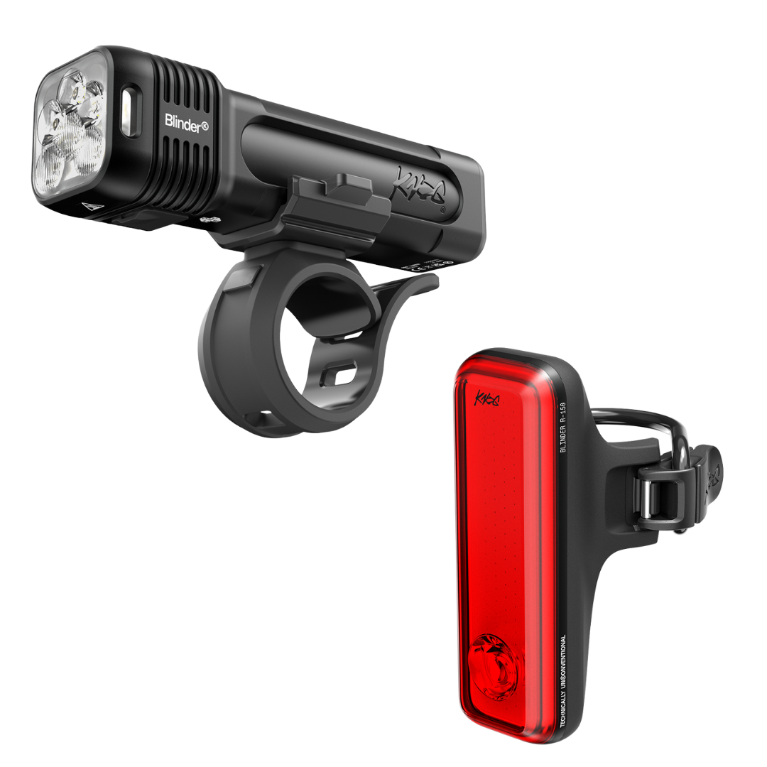 Knog Blinder 1400 & Blinder R-150 Rear Bike Light Set