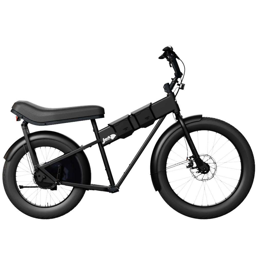 JackRabbit MG Doble electric bike in Black