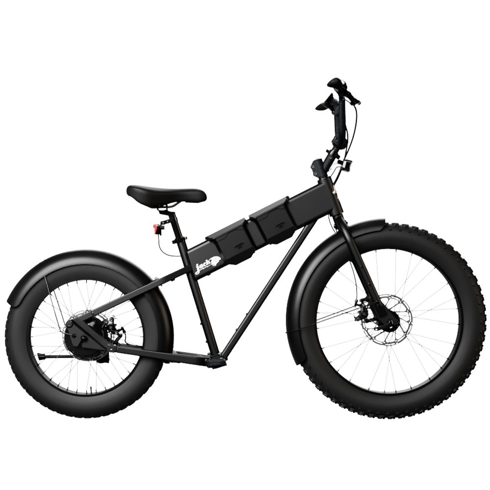 JackRabbit MG Renegade electric bike in Black