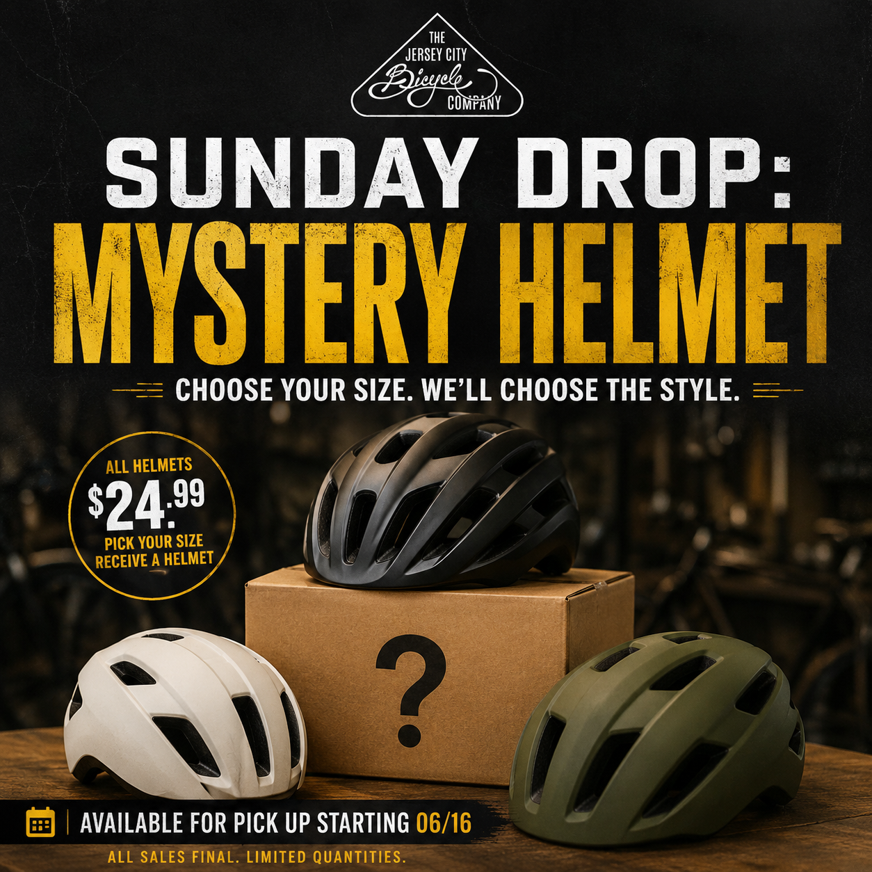 SUNDAY DROP: MYSTERY HELMET