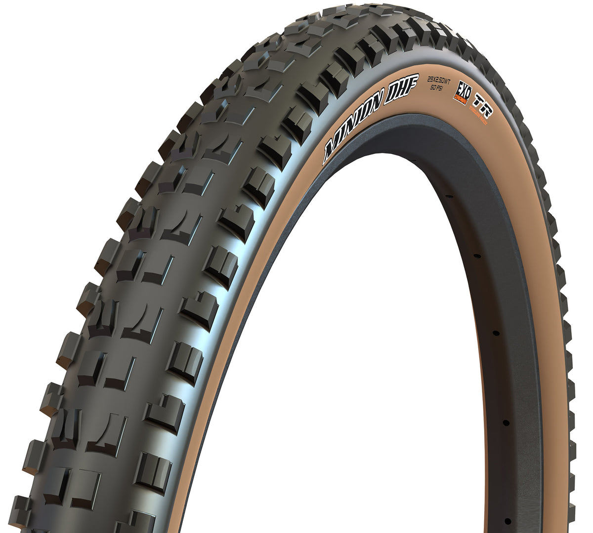 Maxxis Minion DHF Tire - Maxxis Minion DHF Tire (Black/Dark Tan)