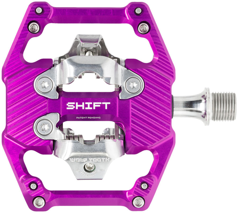 Wolf Tooth SHIFT Gravity Clipless Pedals