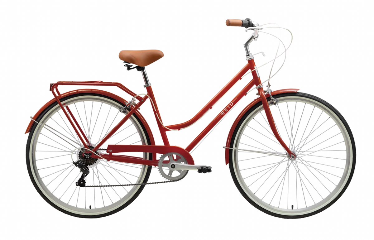 Reid Ladies Classic Red Vintage City Bicycle – Jersey City NJ