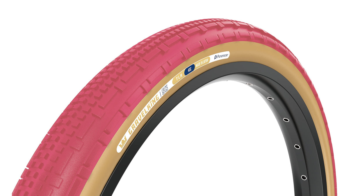 Panaracer GravelKing SK Tire - Panaracer GravelKing SK Tire (Cranberry/Brown)