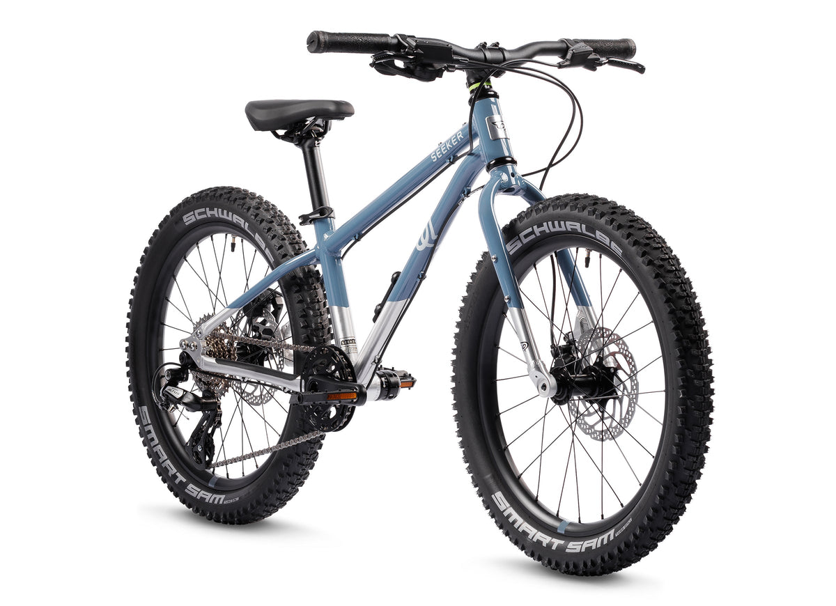 Early Rider Seeker 20 kids bike in Nordic Blue/Brushed