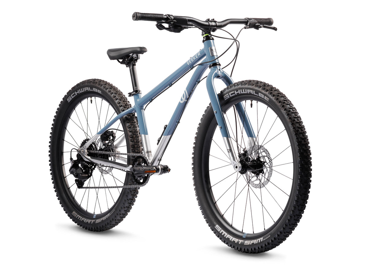 Early Rider Seeker 24 kids bike in Nordic Blue/Brushed