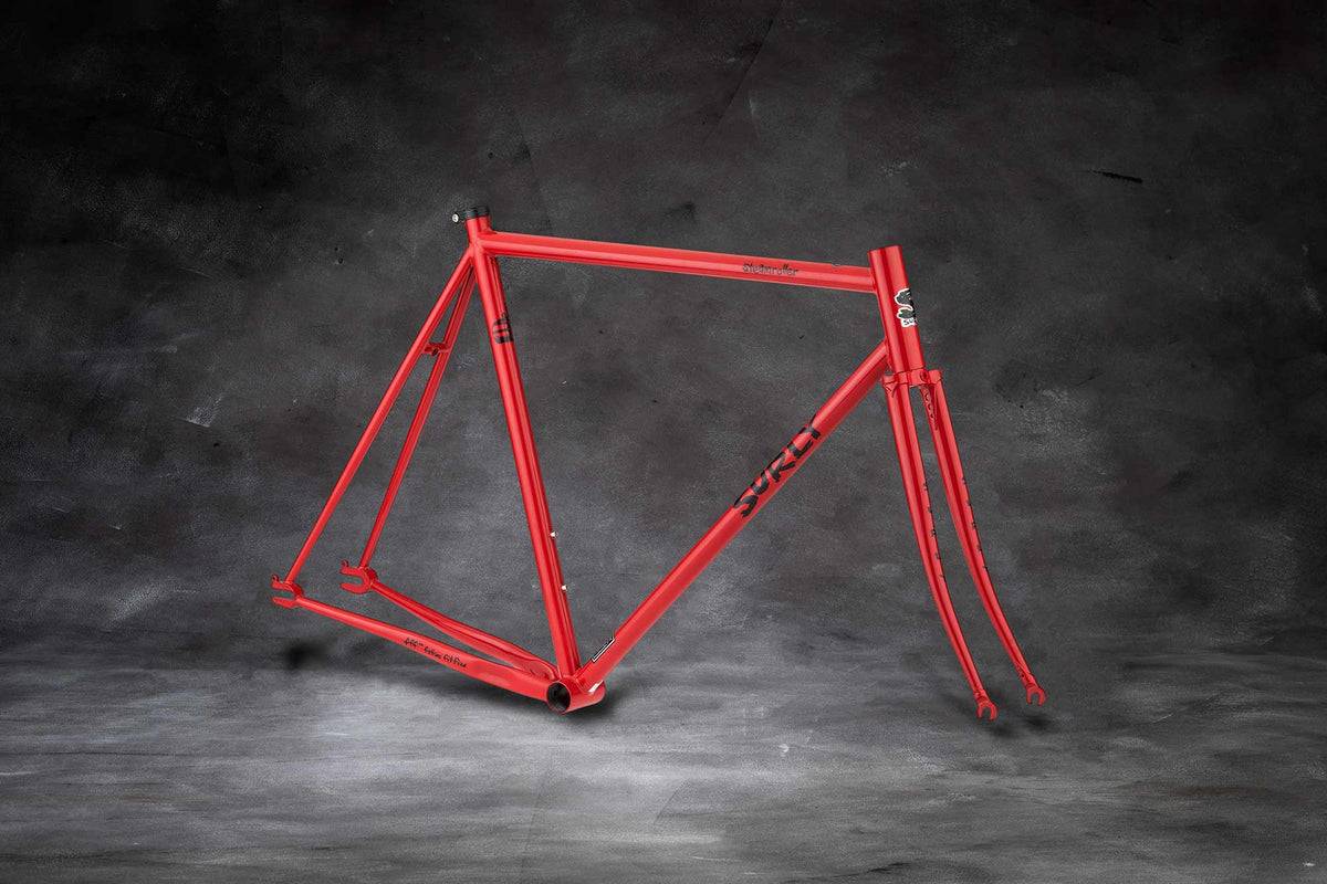 Surly Steamroller Frameset - Shag Carpet Orange