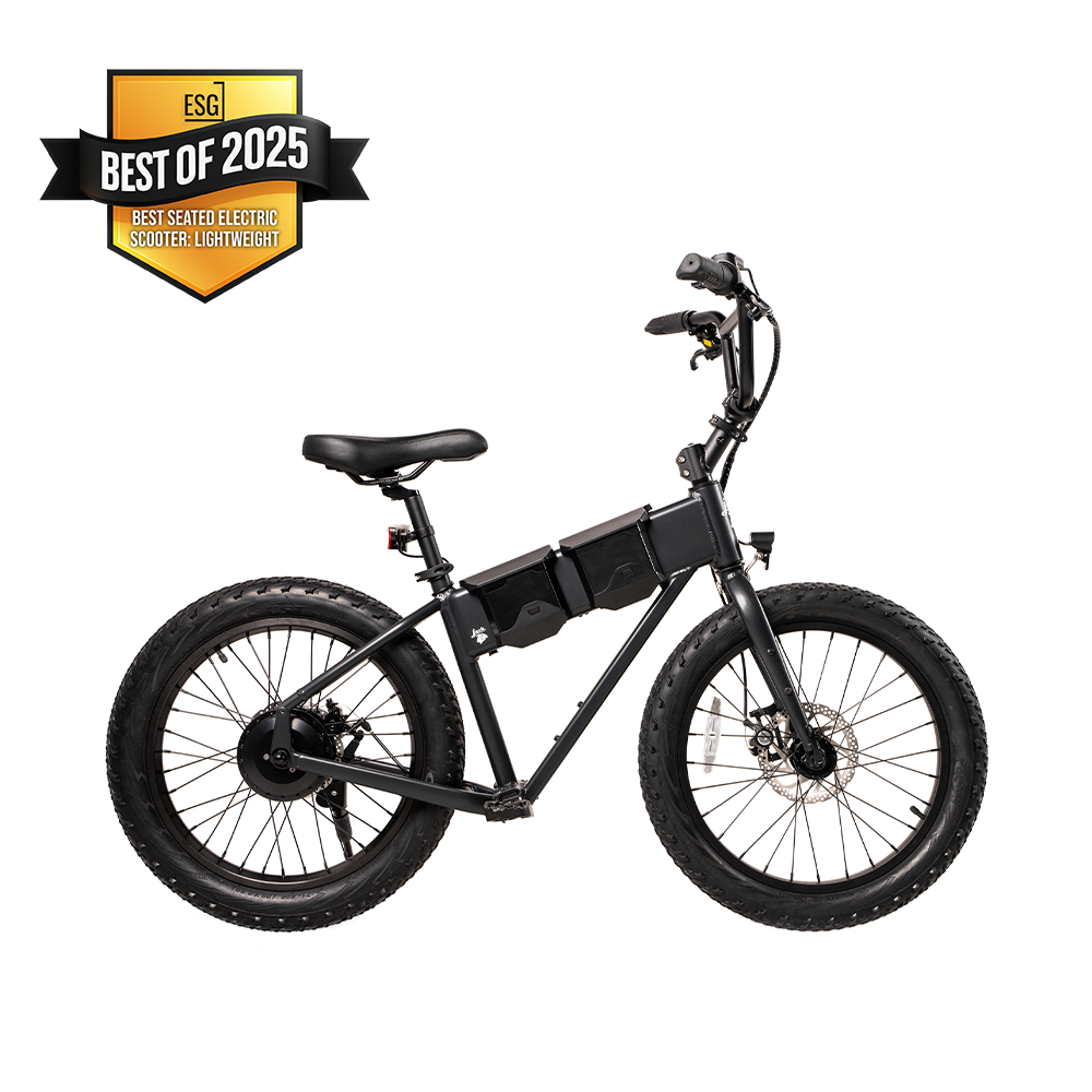 JackRabbit XG Pro electric bike in Black