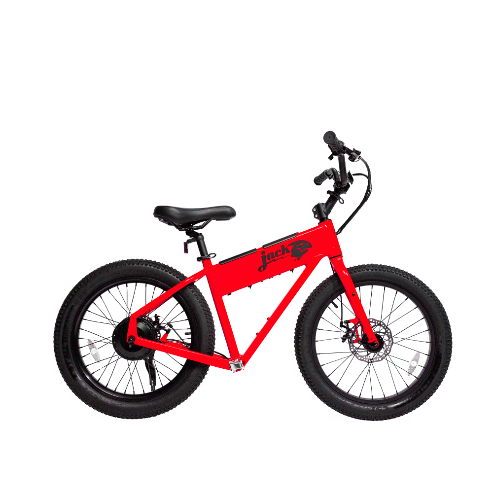 JackRabbit XG electric bike in Red