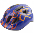 Aerius, Aerius V11, Kids Bike Helmet, XS Bike Helmet, Toddler Bike Helmet, Blue Flames Helmet, 48-52cm Helmet, Kids Cycling, CPSC Helmet, Jersey City Bike Shop