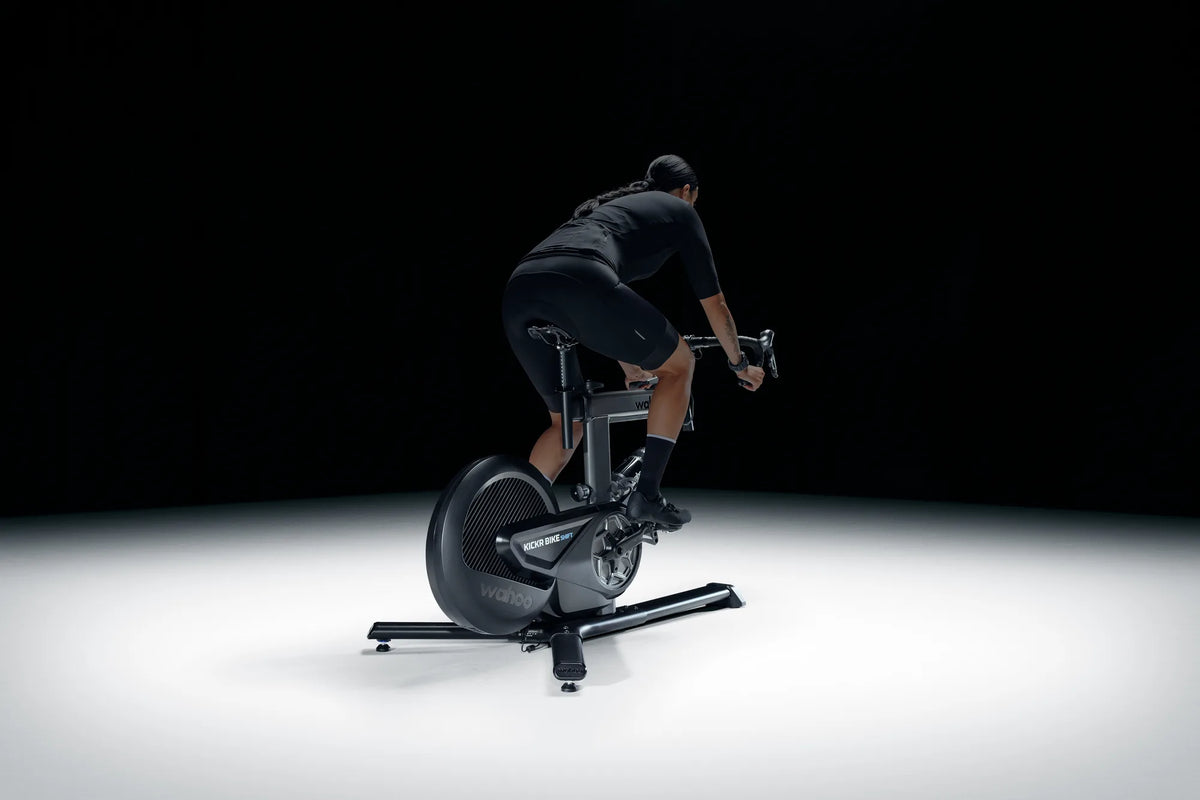 Wahoo KICKR BIKE SHIFT in a training space
