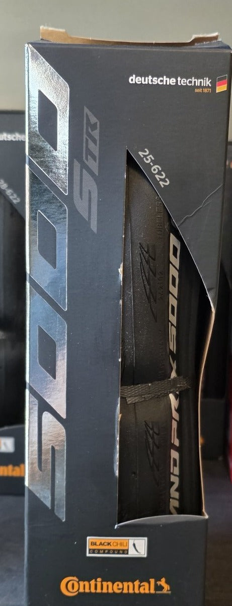 Continental Grand Prix 5000 S TR tire box - 700x25 (25-622)