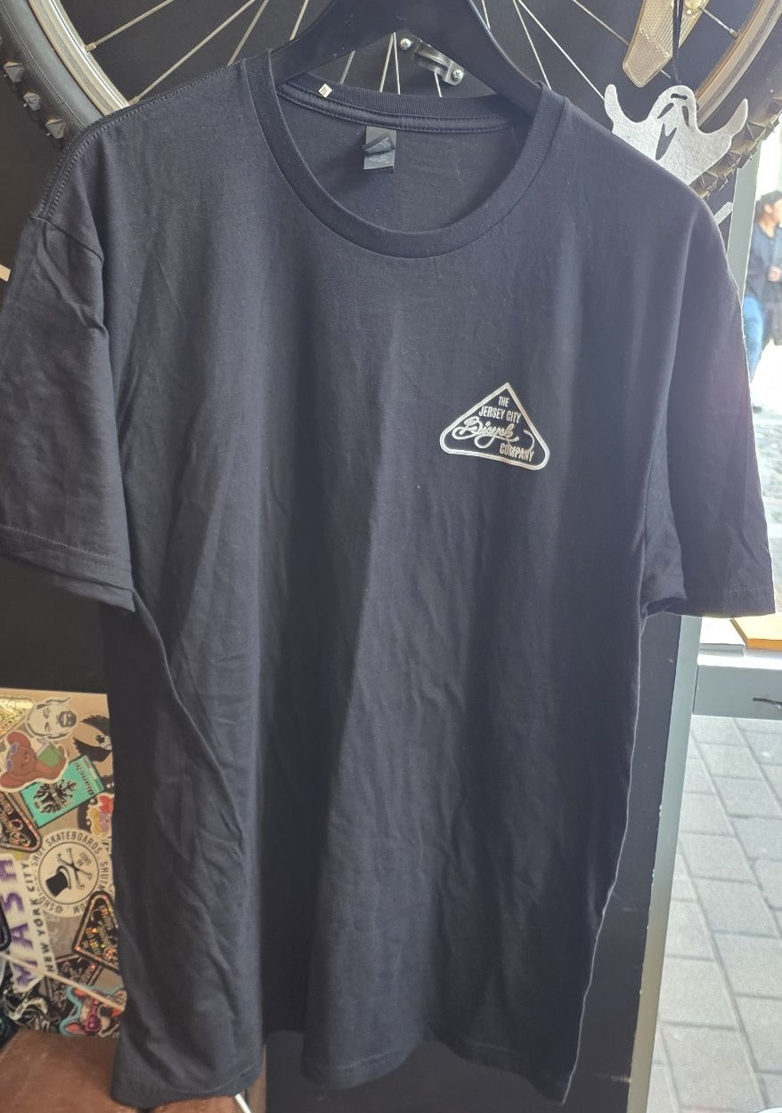JCBC Logo Tee — black, front