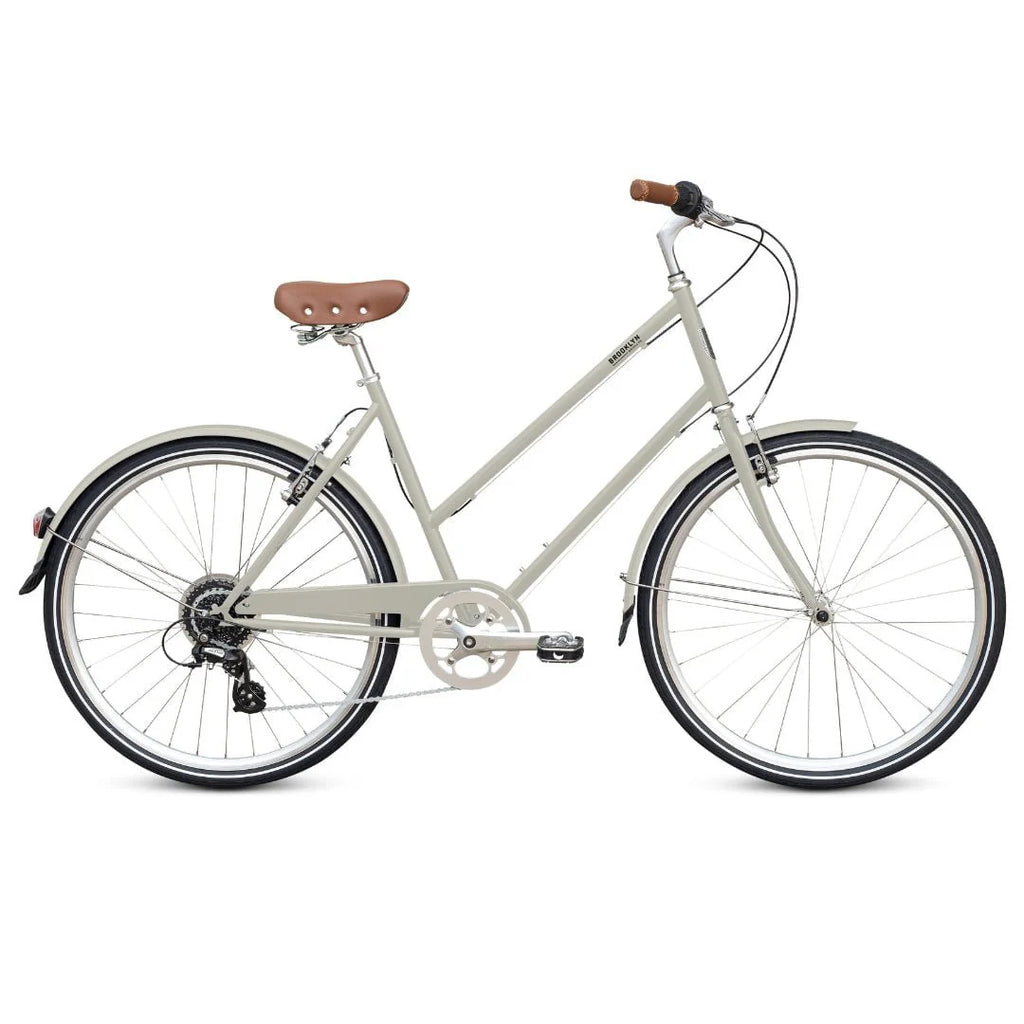 Step-Through City Bike — 8-Speed Commuter