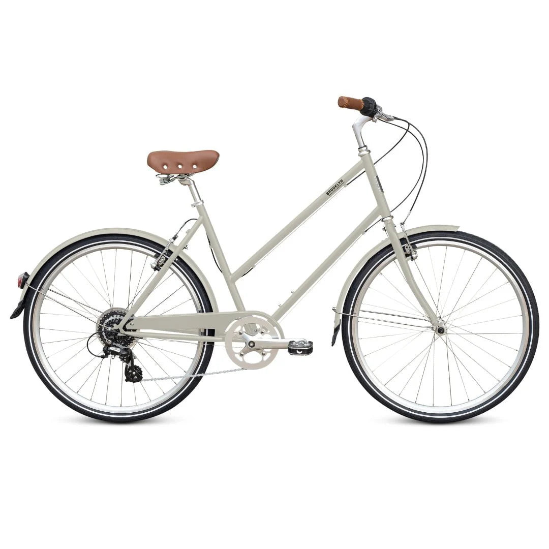 Step-Through City Bike — 8-Speed Commuter