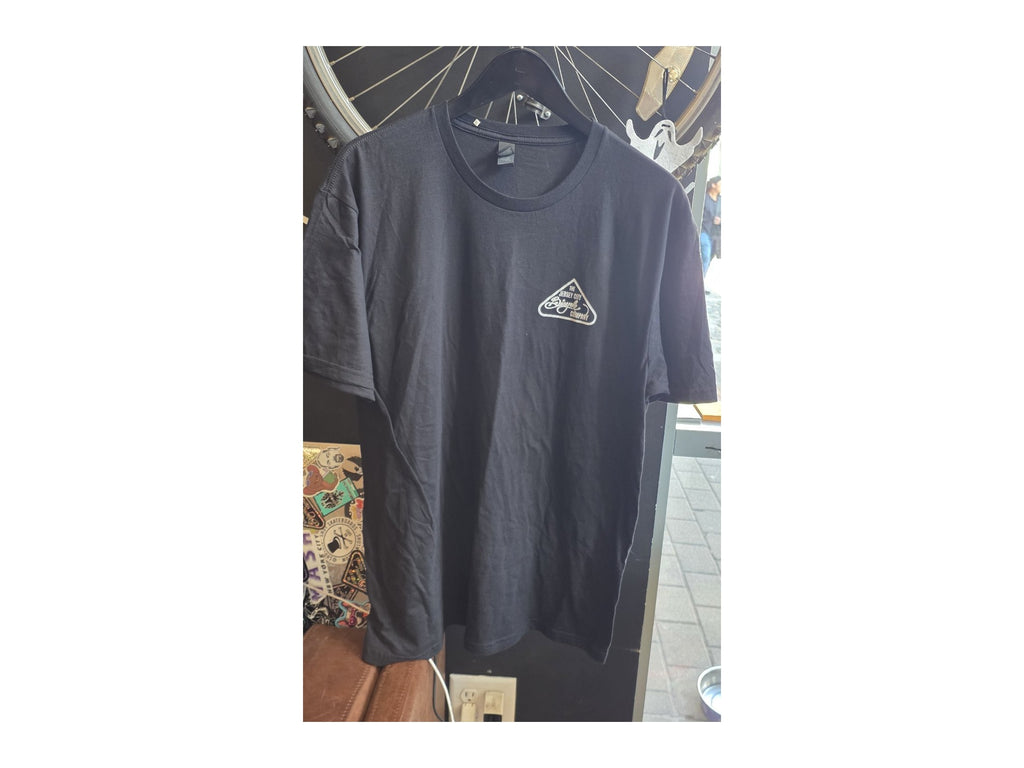 JCBC Logo Tee — black, front