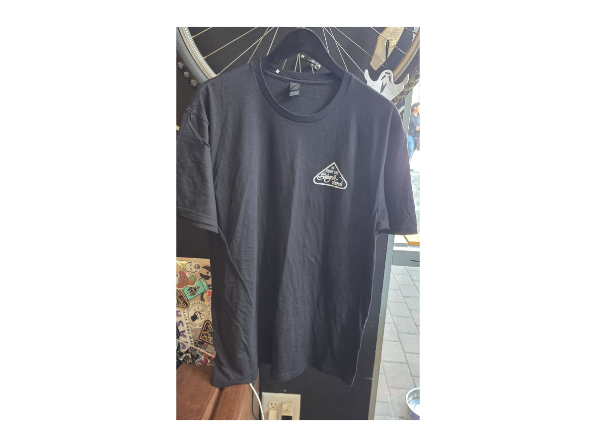 JCBC Logo Tee — black, front