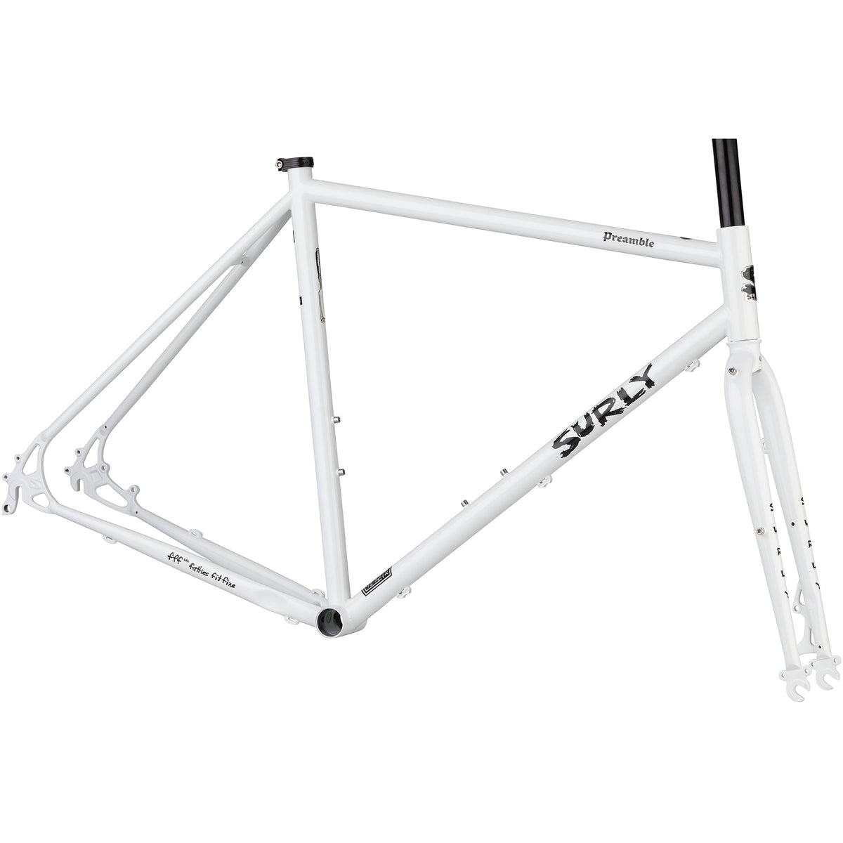 Surly Preamble Frameset - Thorfrost White