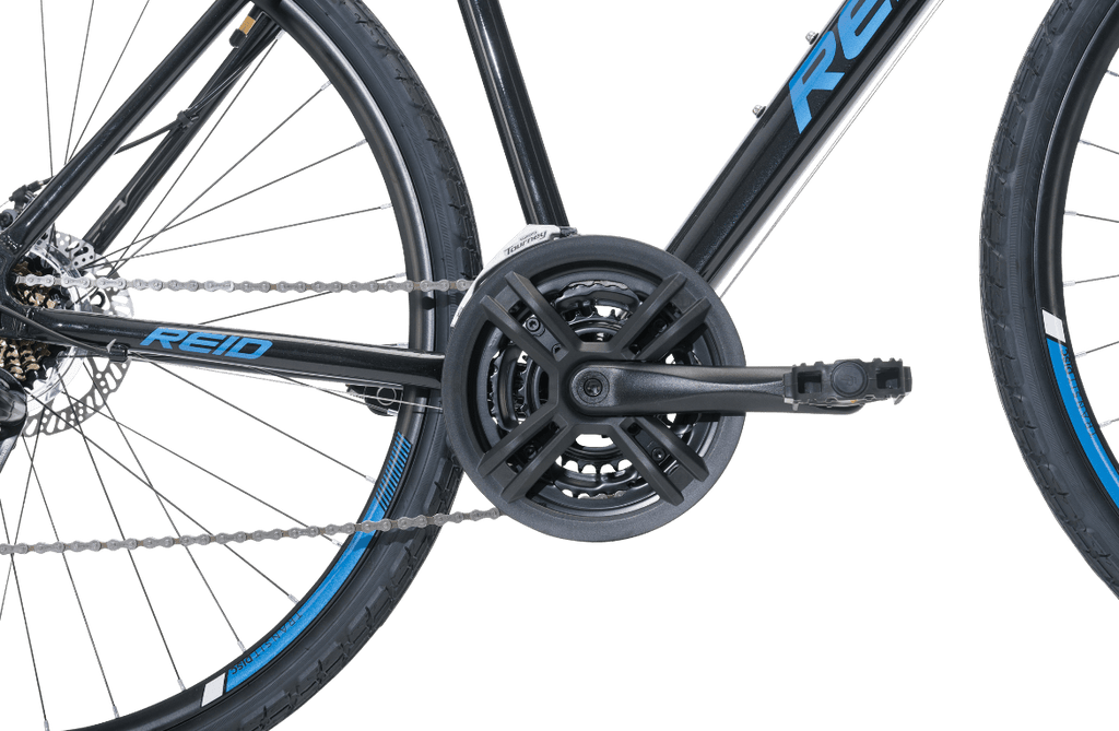 Reid Transit Disc drivetrain close-up