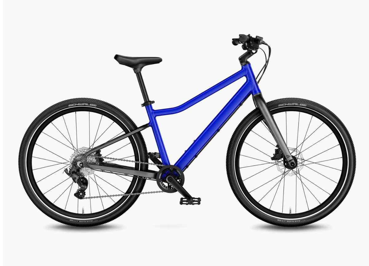 # woom EXPLORE 5 — Lightweight 24" Kids Bike

**A lightweight, confidence-building bike made for bigger adventures.**

The woom EXPLORE 5 is a premium 24-inch kids bike designed for young riders who are ready to go farther—from neighborhood rides around Jersey City and Hoboken to parks, bike paths and weekend adventures.

At just **20.8 lbs**, the EXPLORE 5 gives kids a lightweight bike that's easier to control, maneuver and enjoy. Child-specific geometry creates a comfortable, natural riding position, whil