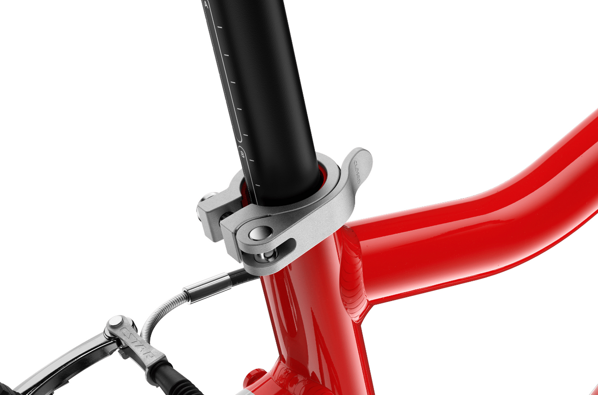 woom GO 3 premium aluminum children's bicycle side view