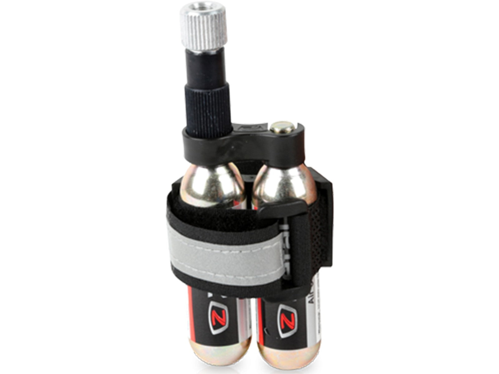 Zefal CO₂ Holder & Mounting Strap – Black
